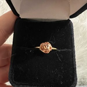 Two-toned Rose Ring